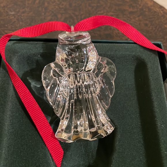 WATERFORD MARQUIS CRYSTAL ANGEL CHRISTMAS Ornament Endearments 2nd in Series New - Picture 6 of 7